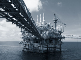Industrieën on- offshore, oil, gas
